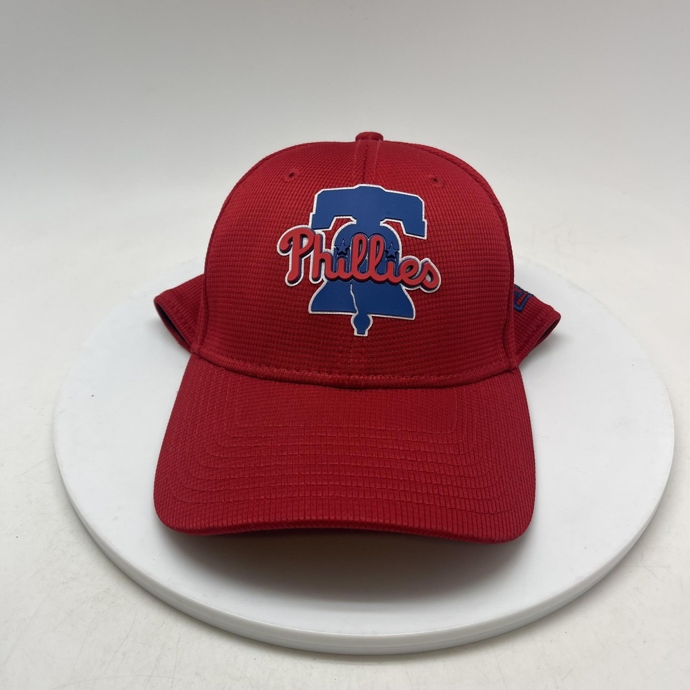 Philadelphia Phillies Hat Cap Fitted Mens Large/XL Red MLB‎ Baseball New Era